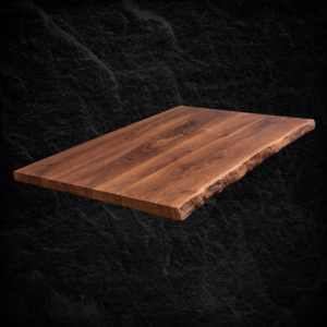 Massivholz-Tischplatte Nussbaum